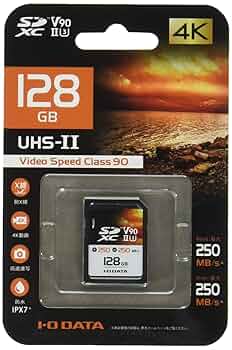 ■IODATA(アイ・オー・データ) 　SDU3-128GR [128GB] Amazon | IO-DATA SDメモリーカード SD2U3-128G (128GB/UHS-II